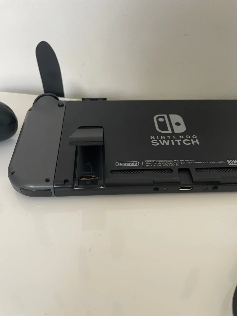 Nintendo Switch Gray Joy-Con Console Bundle w/ Charger & Accessories